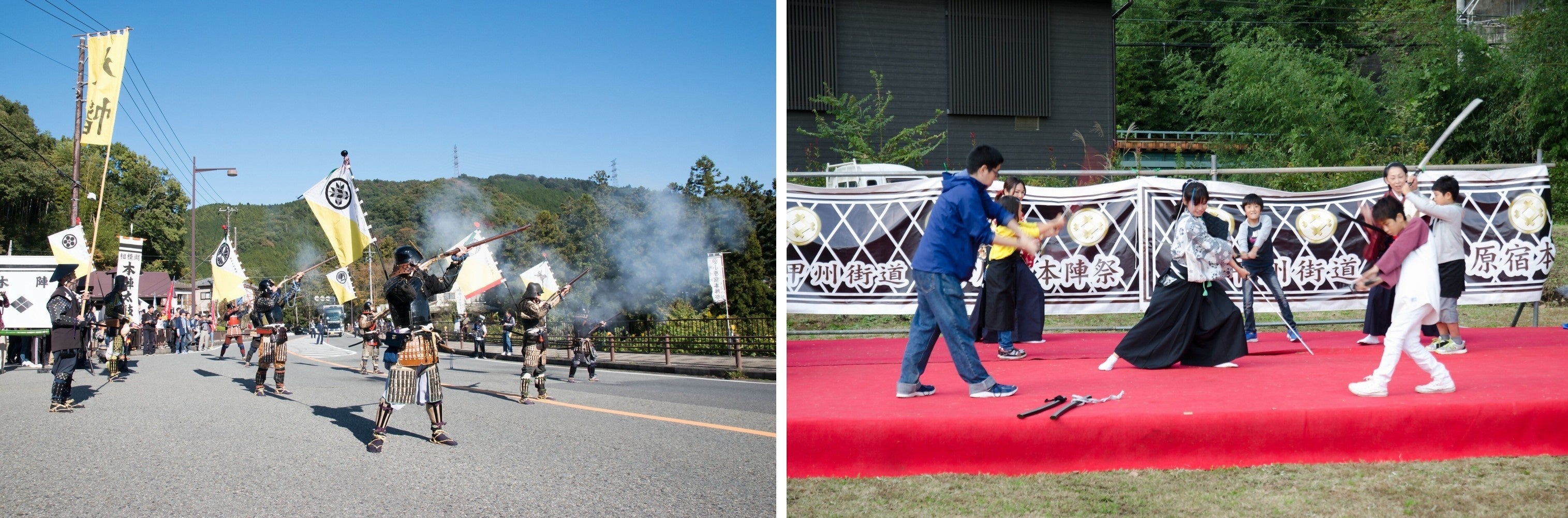 鉄砲隊、ステージ