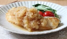 白身魚のみぞれあえ