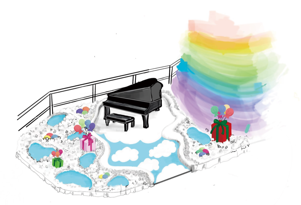 イメージスケッチ（作成：女子美術大学）