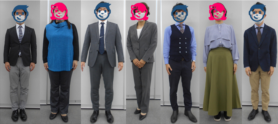 研修当日の受講者のファッション