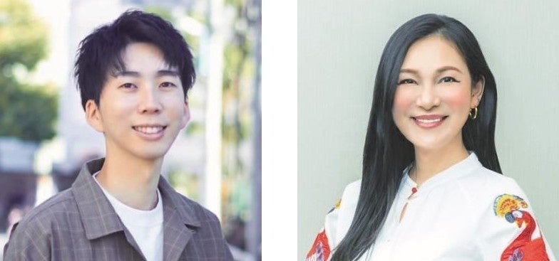 （左）松岡宗嗣さん（右）よだかれんさん