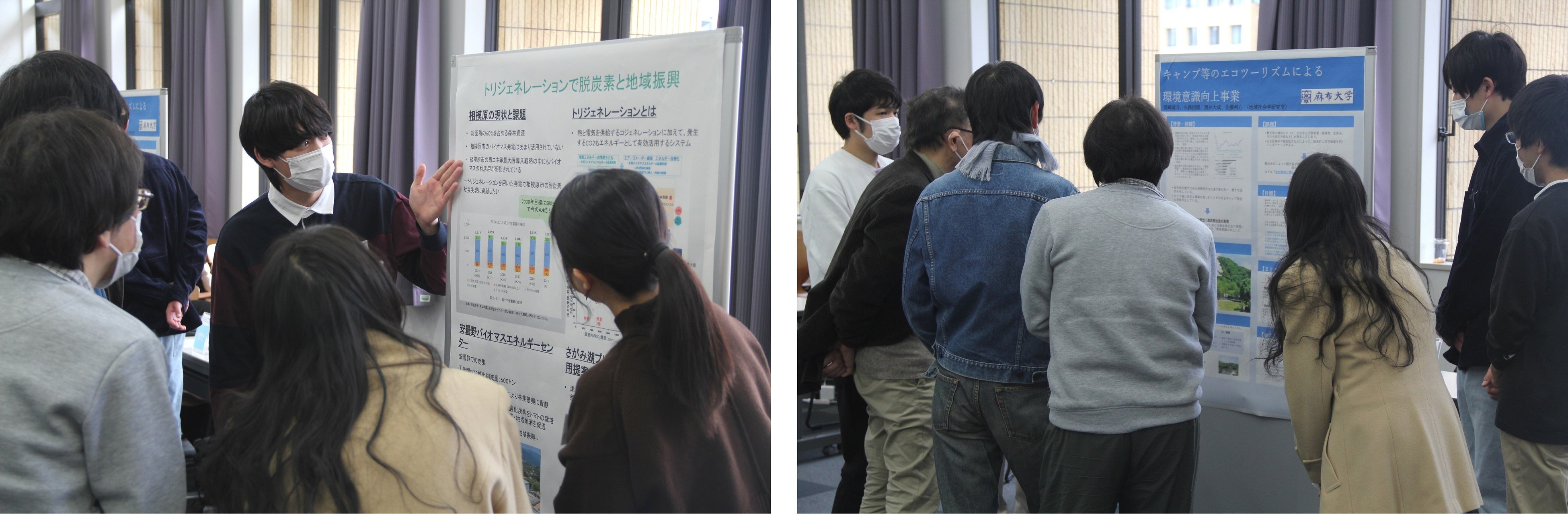 ポスターセッションの様子