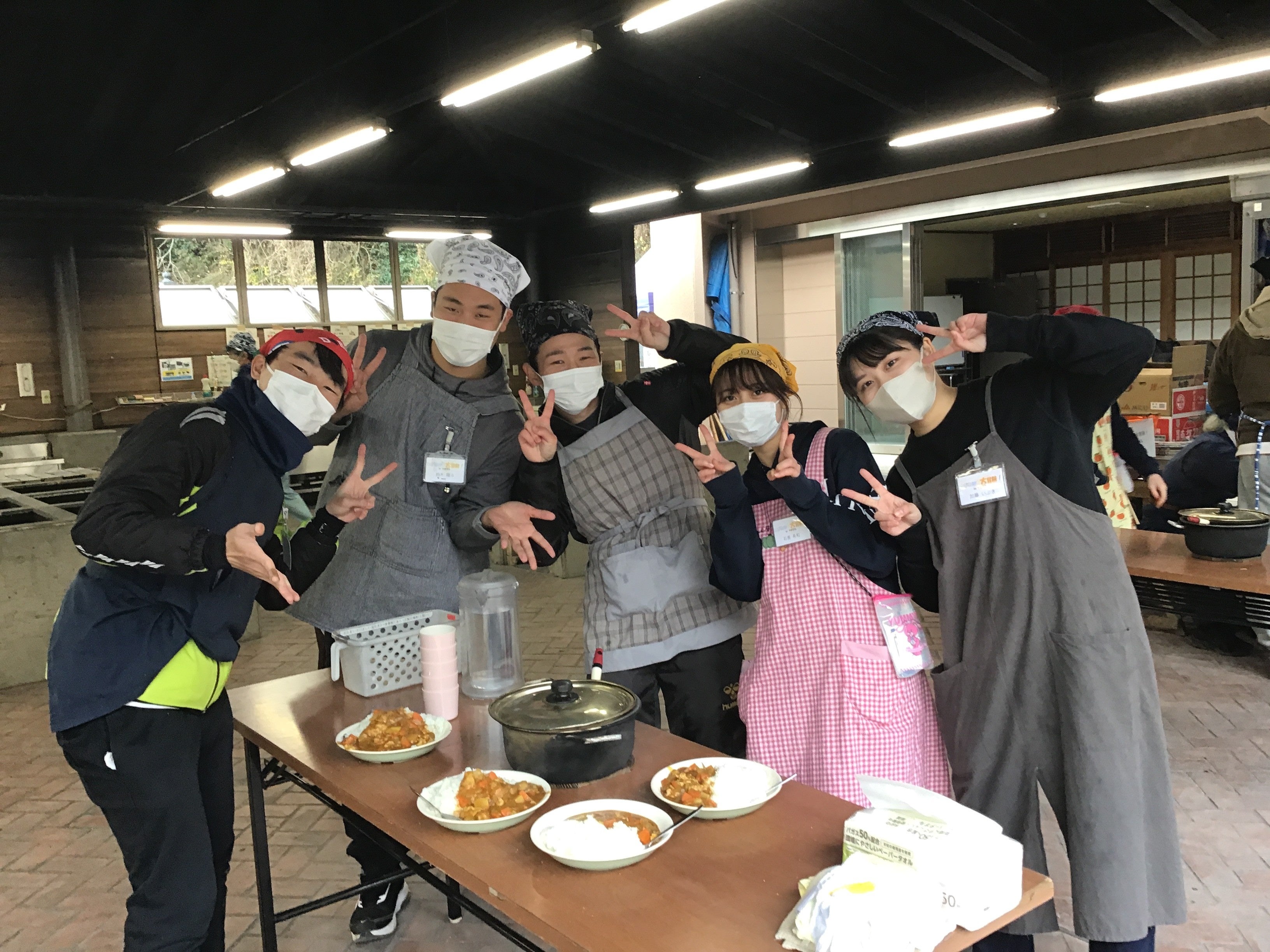 カレーライスの完成