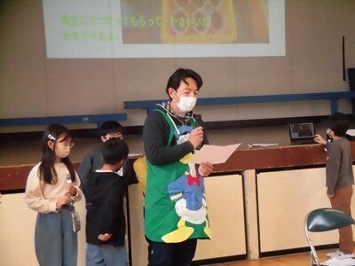 「地元農園のすごさ紹介コーナー」の様子