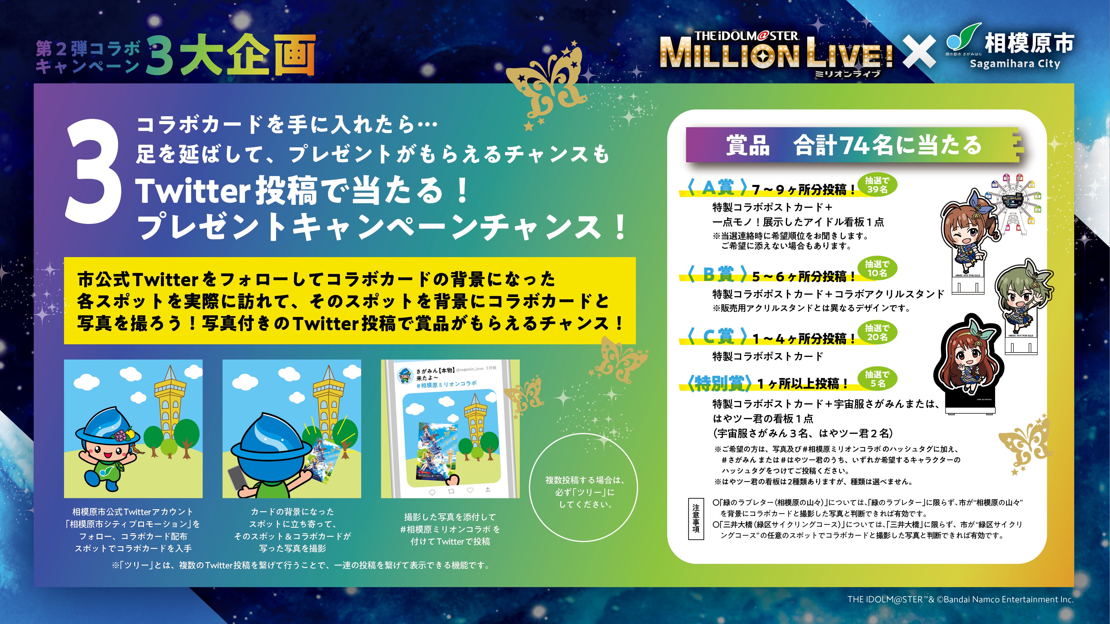 ３　Twitter投稿で当たる！プレゼントキャンペーン