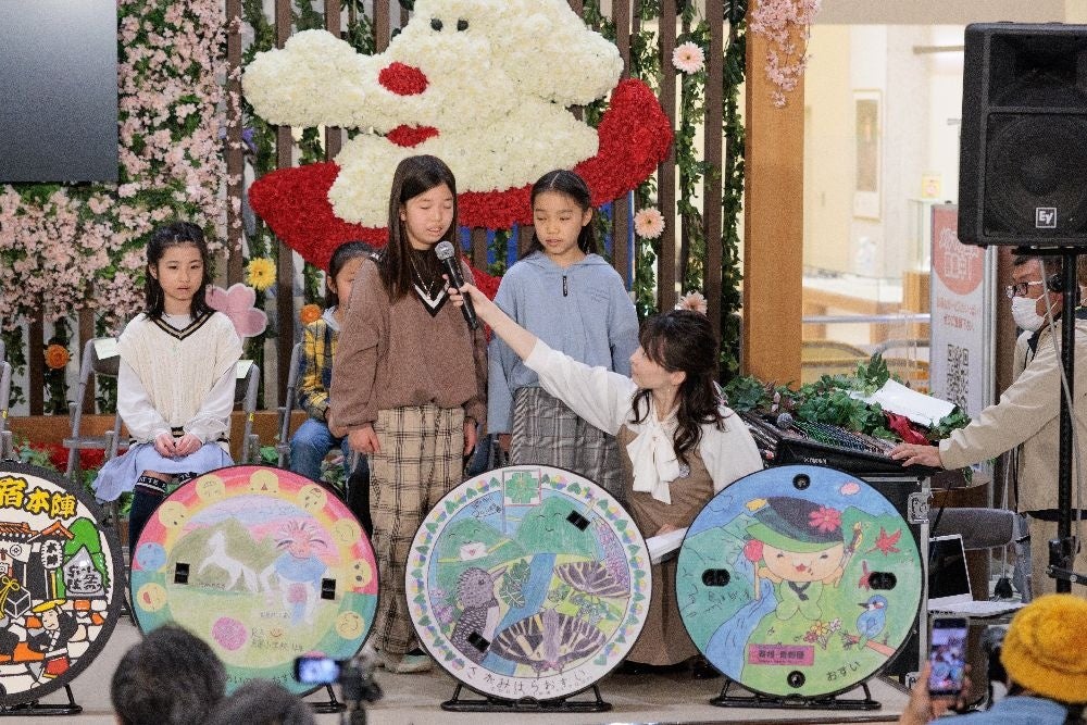 デザインに関わった小学4年生へのインタビュー