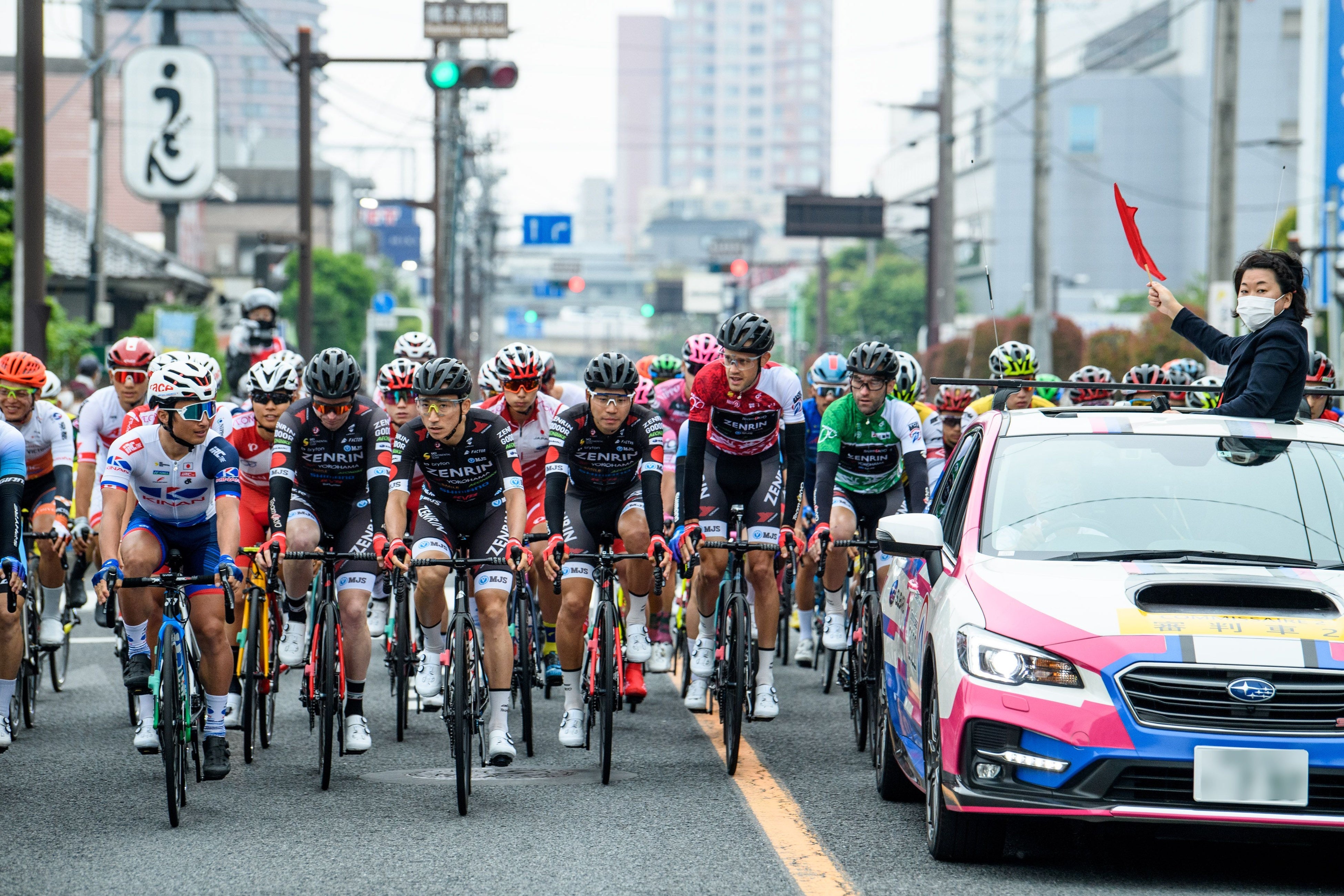 2022年開催時の様子(相模原ステージスタート地点）