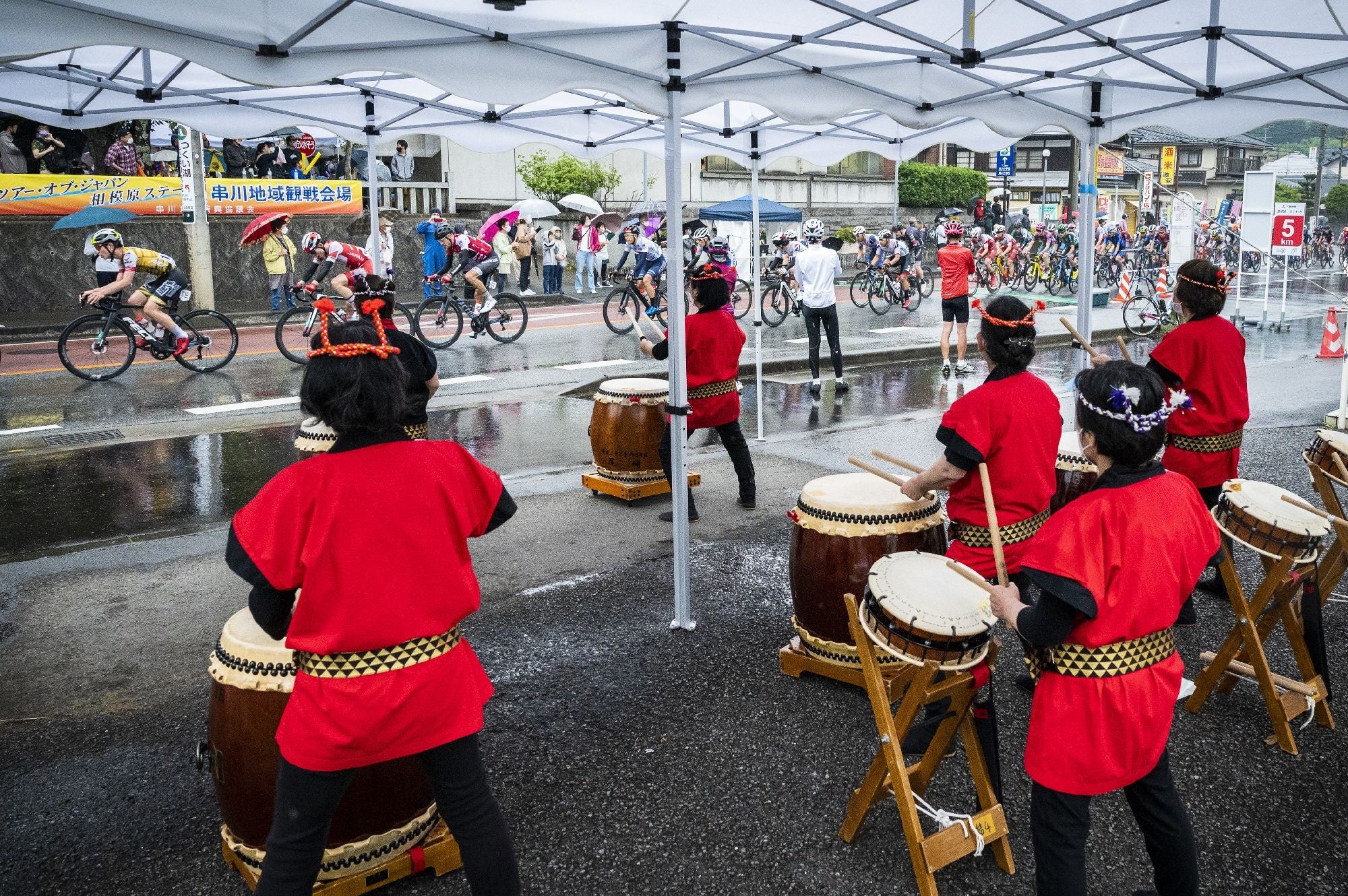 串川観戦スポットの様子（2022年）