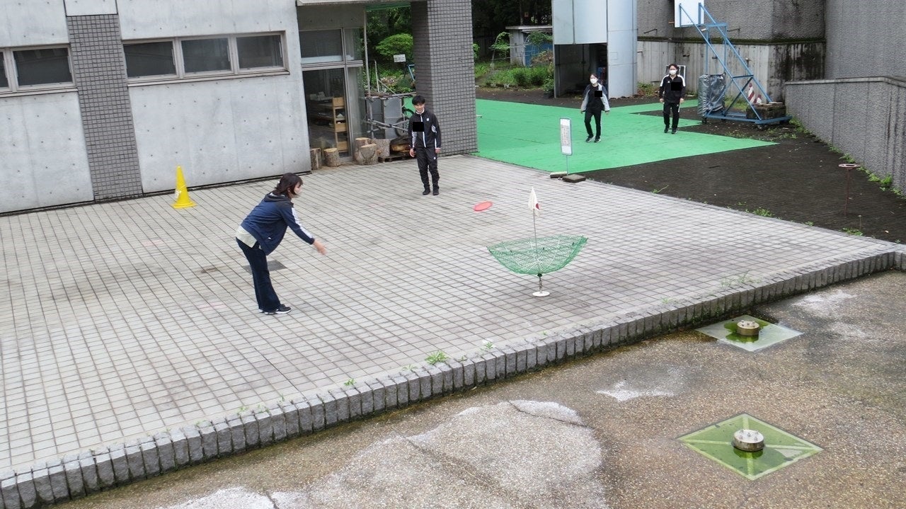 ディスクゴルフで絆が深まりました