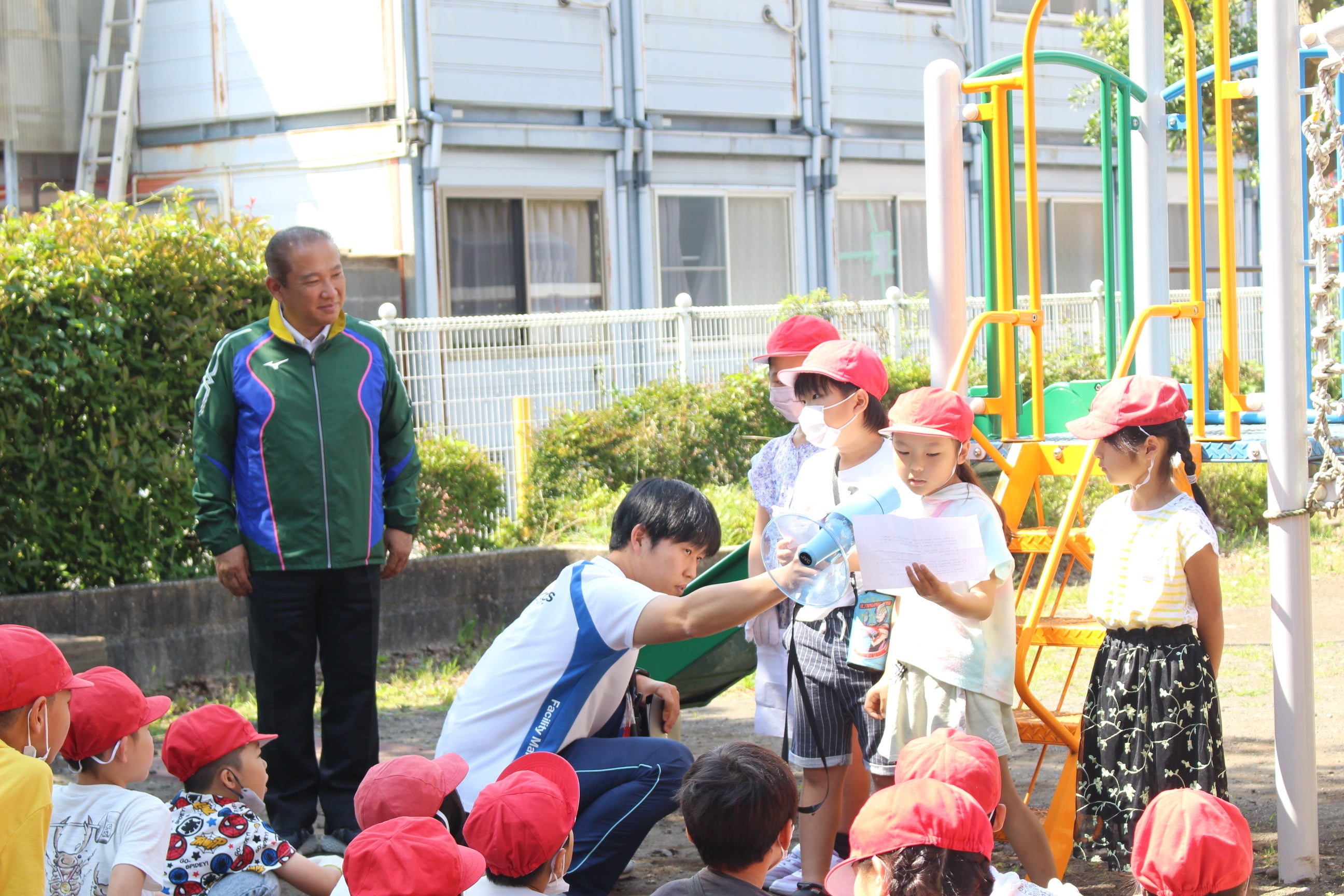 児童たちから市長にむけてのメッセージ