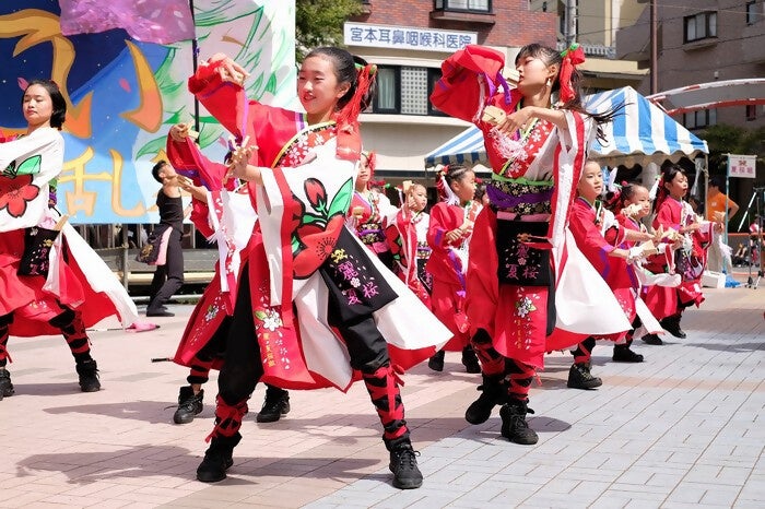 子どもたちによる演舞も必見！