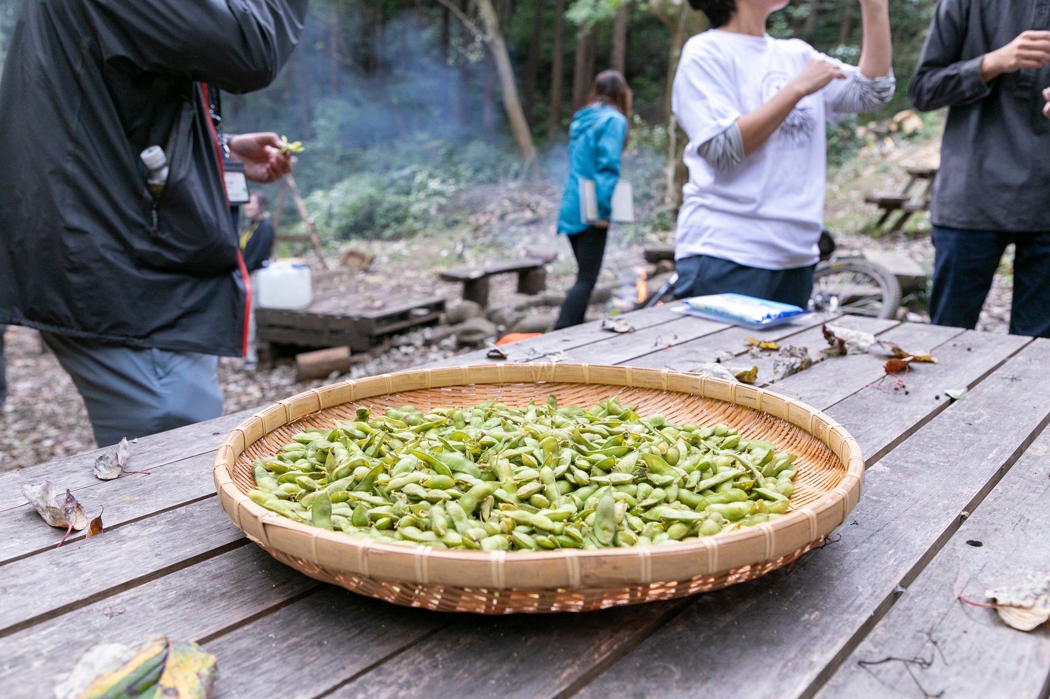 豆本来の味がする。極上の津久井在来大豆の枝豆