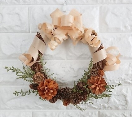 クリスマスリース（完成イメージ）