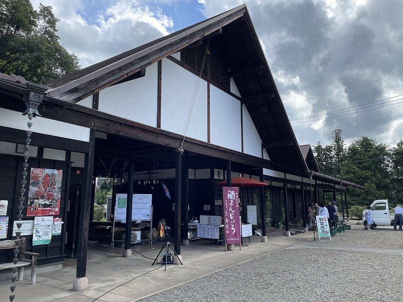 マルシェ会場となる小原の郷