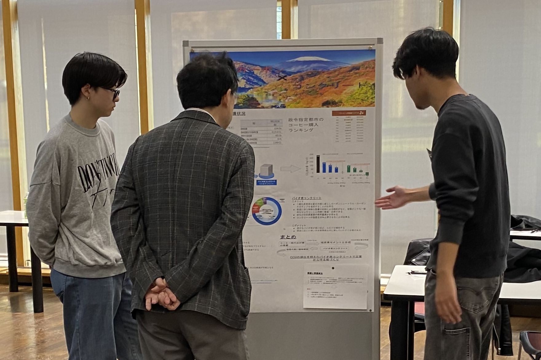 実際にプレゼンを行う様子