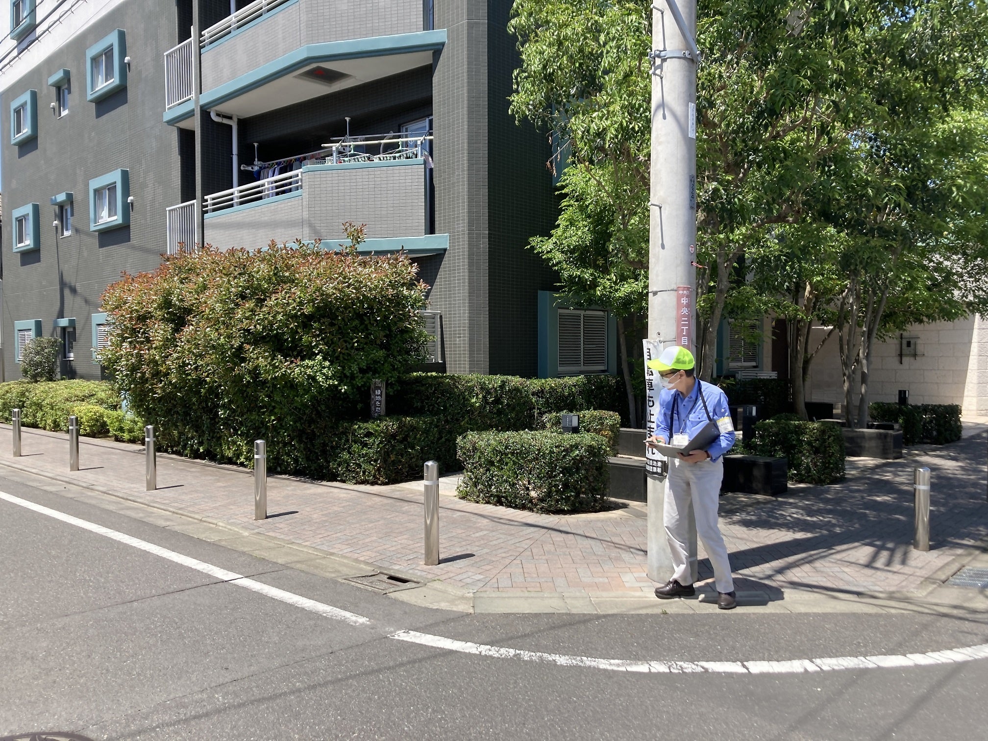 通学路点検の様子