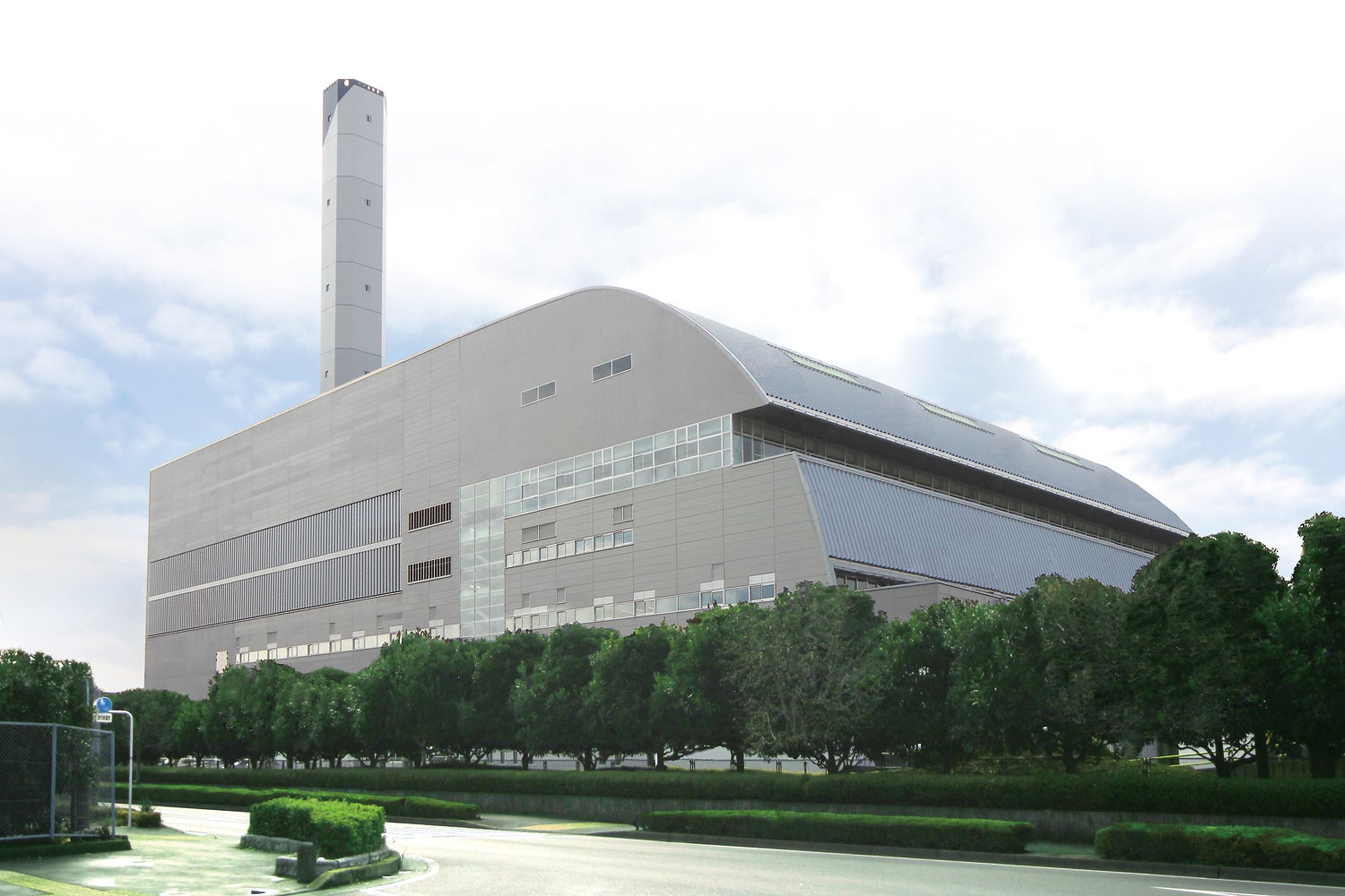 南清掃工場外観