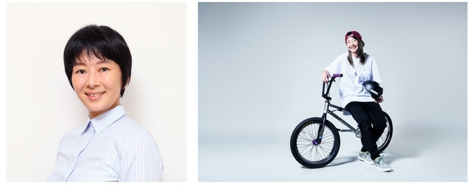 （左）小田島　梨絵さん、（右）大池　水杜さん　提供：ビサビ