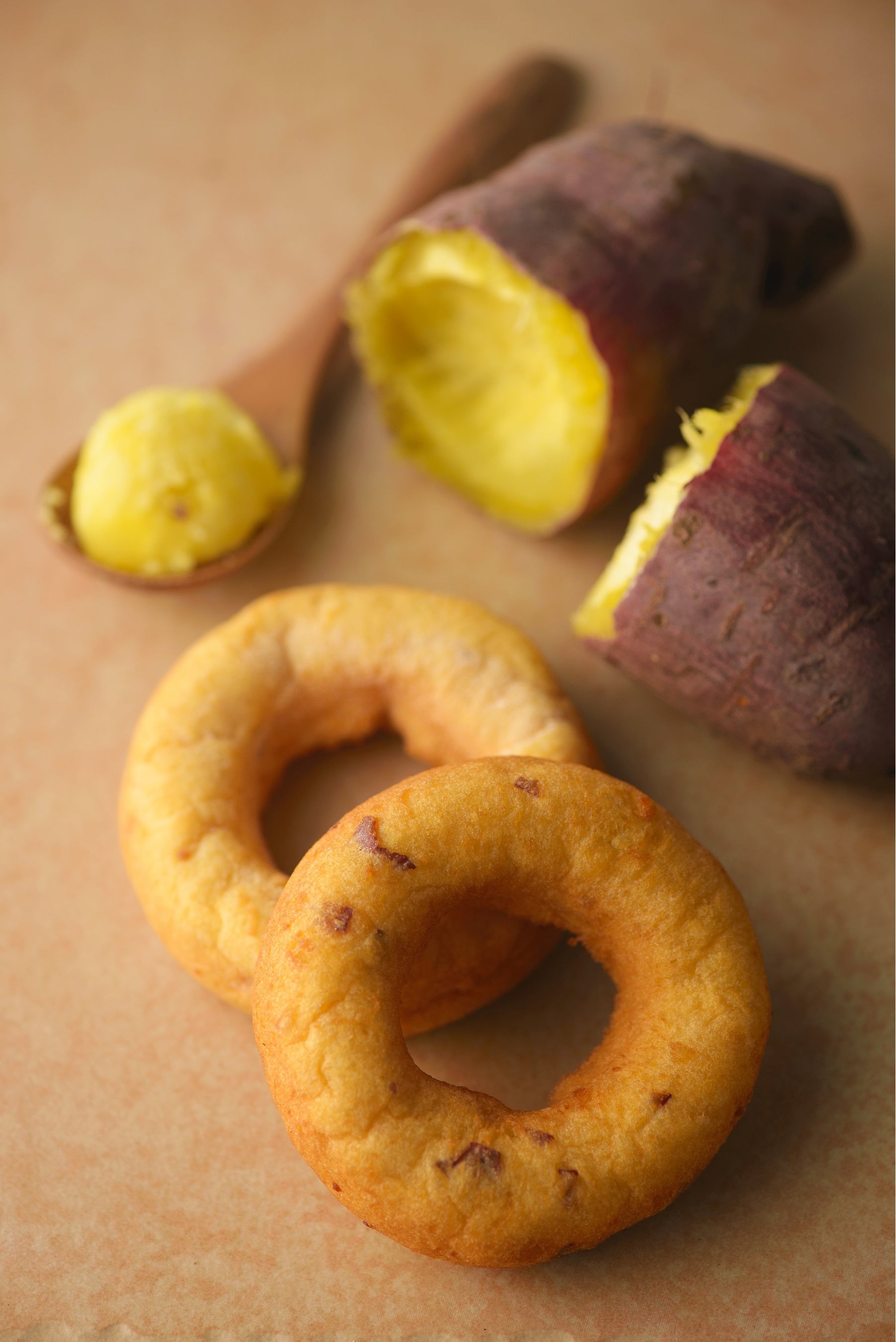 規格外の紅はるかを使ったドーナツ