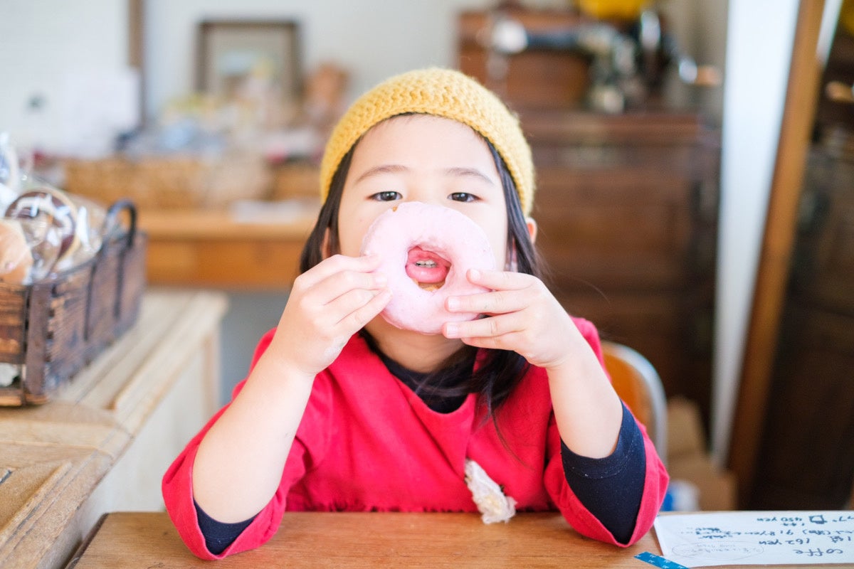 ママのチューがこもった、子どもに食べさせたいドーナツ