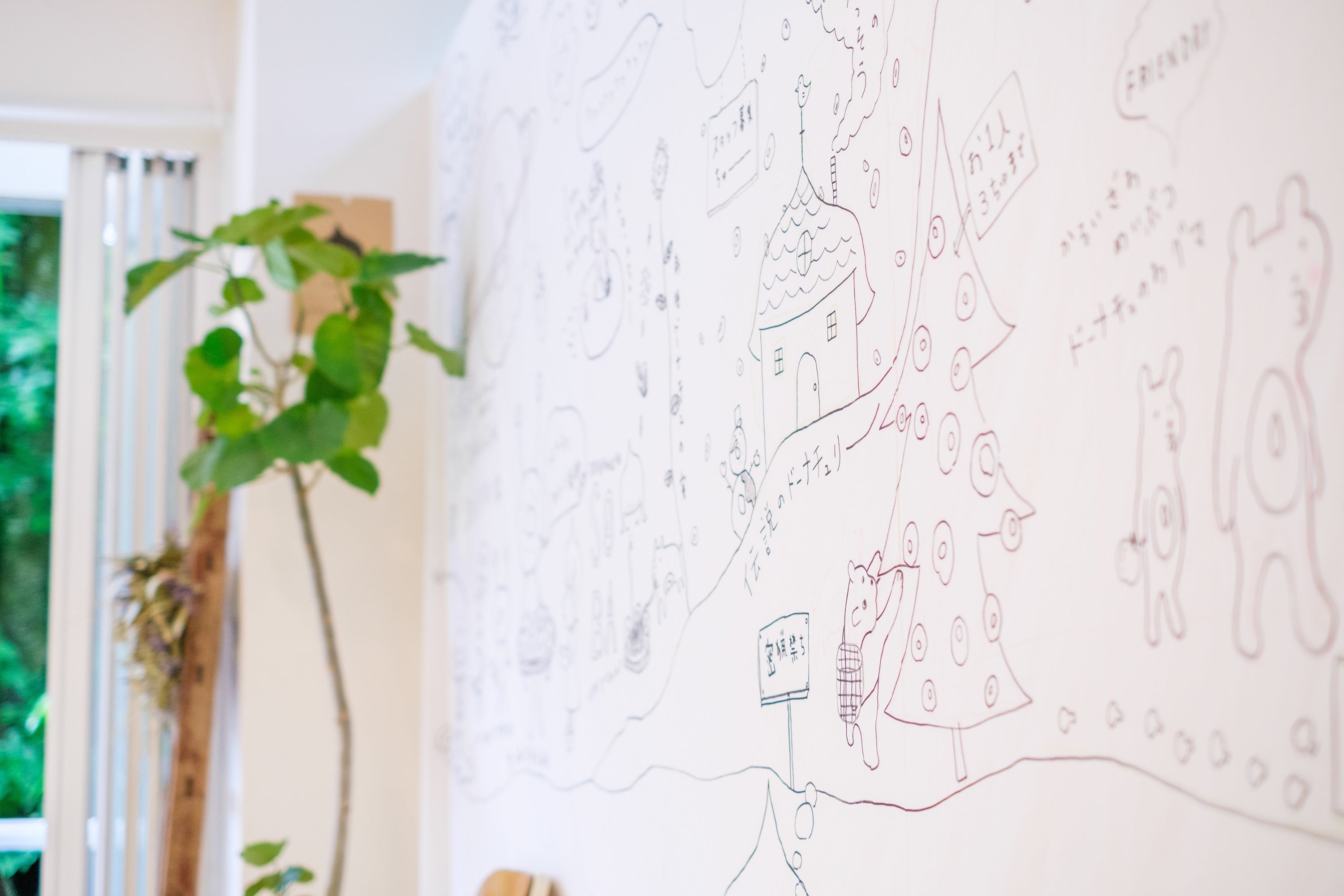 店内にもウフフの世界観溢れるデザインが