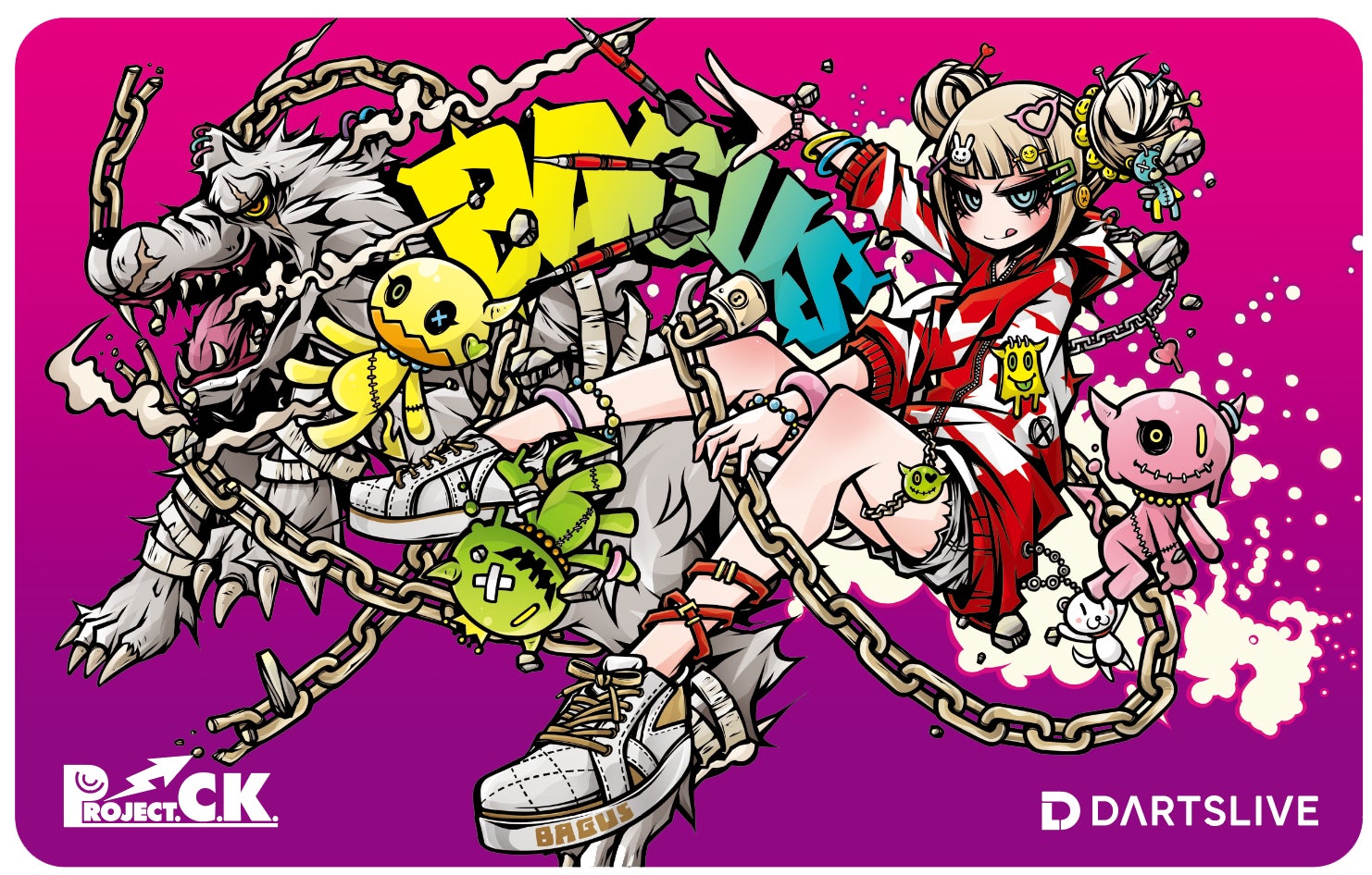 9月15日(木)から『BAGUS × Project.c.k』ダーツコラボキャンペーン 9月15日(木)から『BAGUS × Project.c.k』ダーツコラボキャンペーン
