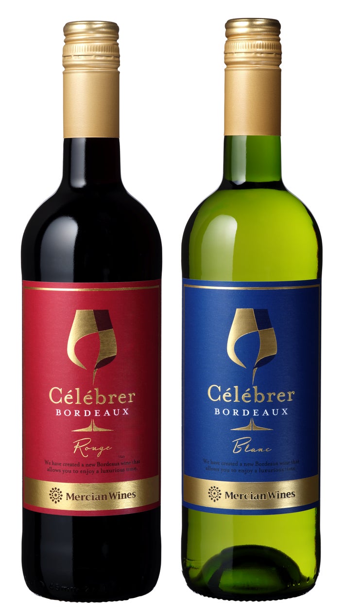 「Mercian Wines(メルシャン・ワインズ) セレブレ ボルドー ルージュ/ブラン」 8月27日(火)新発売