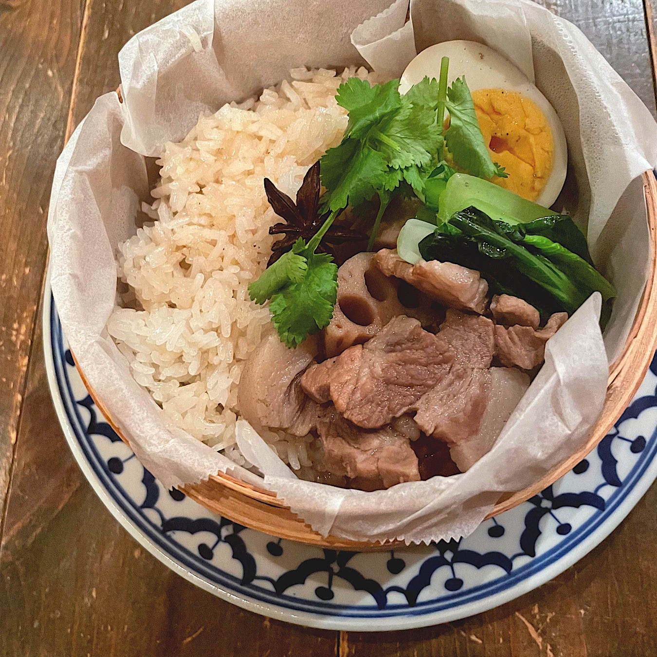 ムーカイパローでタイ風おこわ