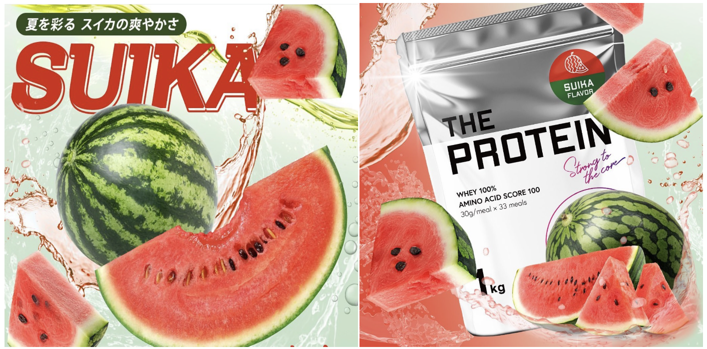夏に食べたい！！旬のフルーツをプロテインに。多彩なフレーバーで飲み