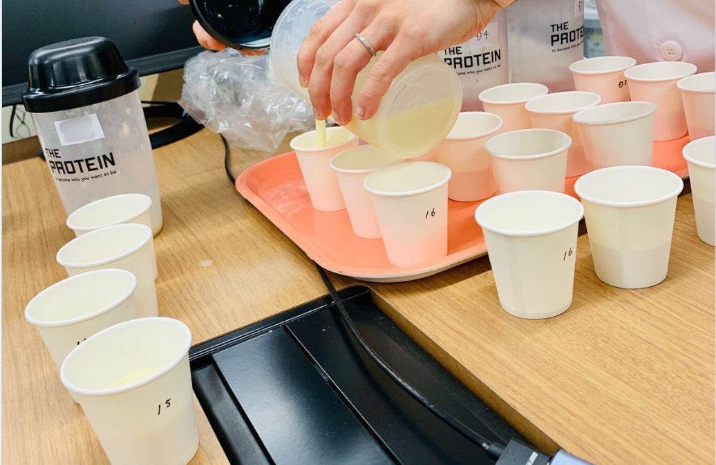 商品開発の様子