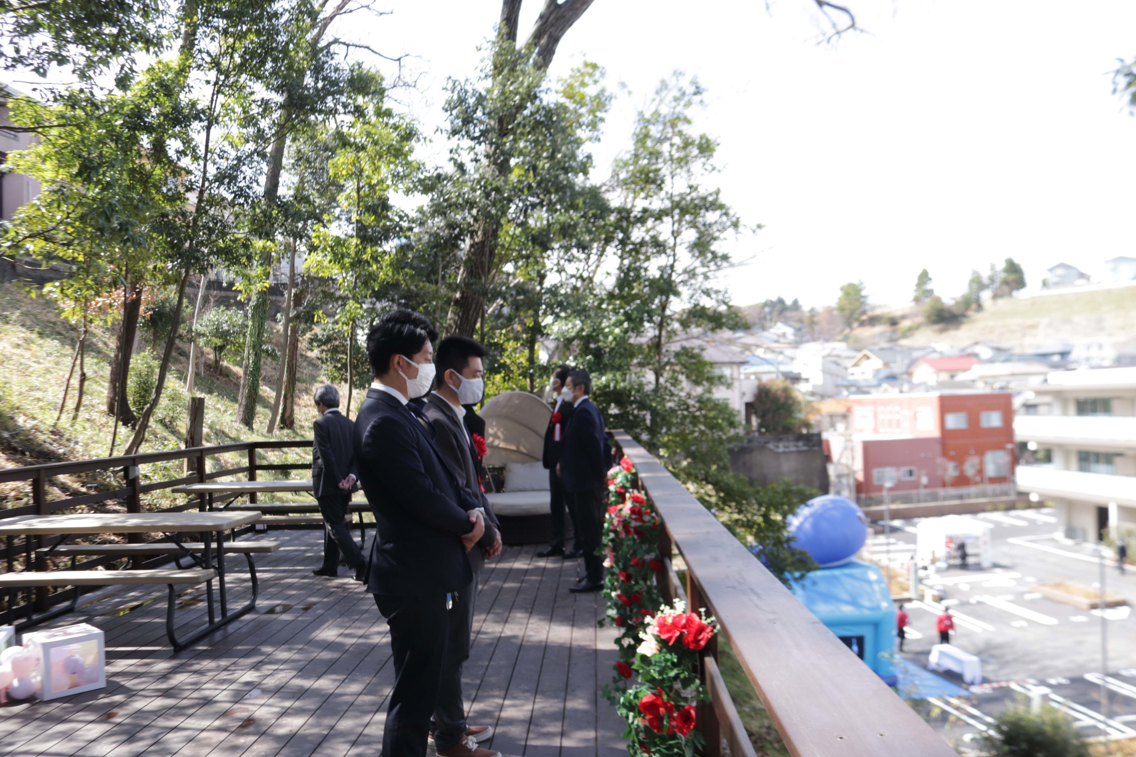 「クジヴィレッジ」テラス写真