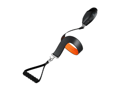 「FASCIALAX&nbsp; U」ベルトとハンディの2WAYで背中までケアできる筋膜ガン