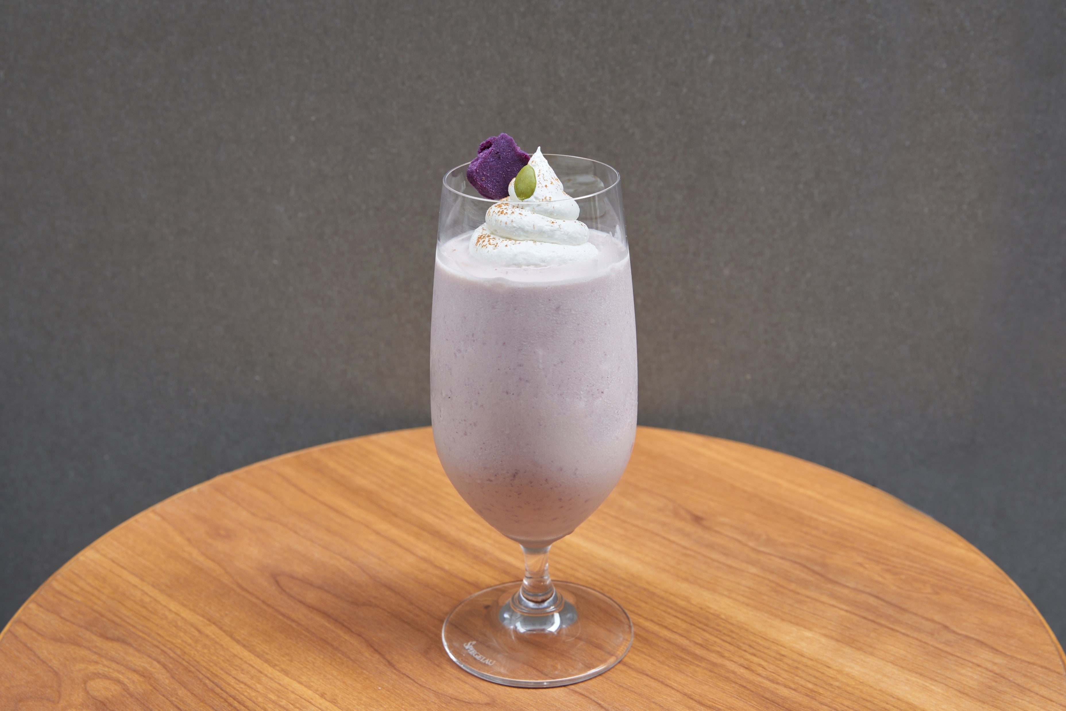 紅芋と白ごまのシェイク（季節のごまシェイク）730円