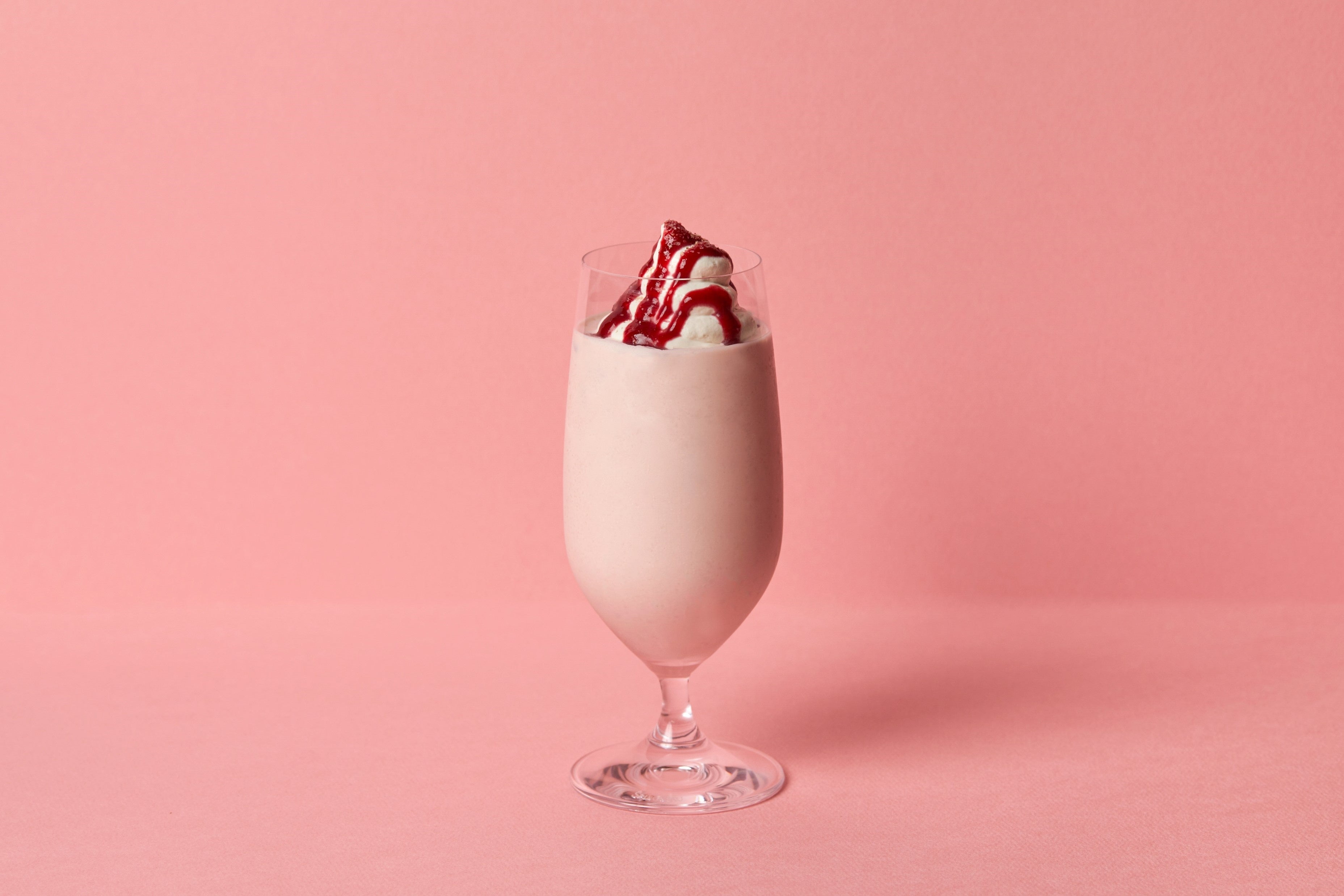 『白ごまのストロベリーシェイク（季節のごまシェイク）』　730円