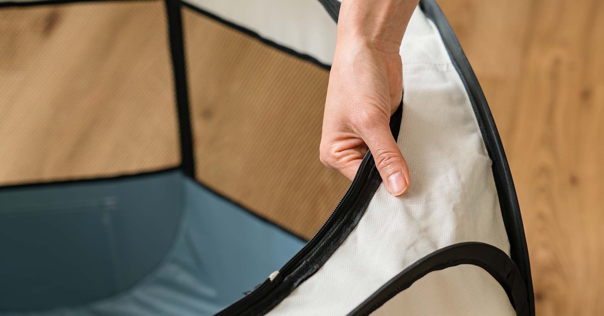 オックスフォード生地部分