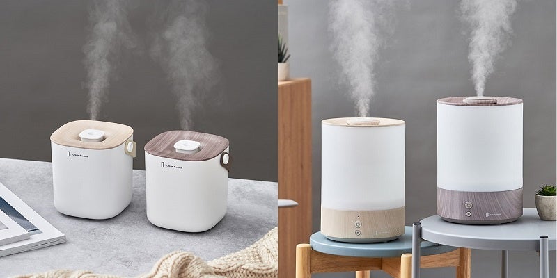 加湿器の給水ストレスを解消！上から注げる「上部給水式超音波