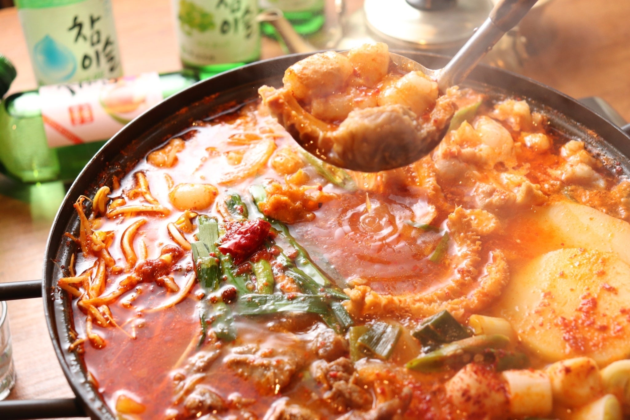 コプチャンチョンゴル　1人前 税込￥2,500（ご注文は2人前～）