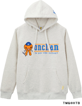 onちゃん裏起毛スウェットパーカー(オートミール)TM&(C)HTB