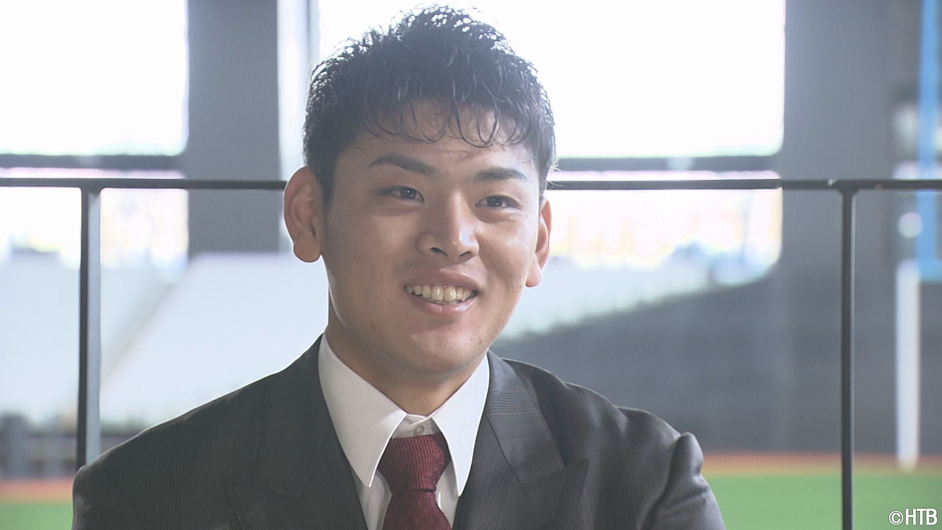 野村佑希選手(C)HTB