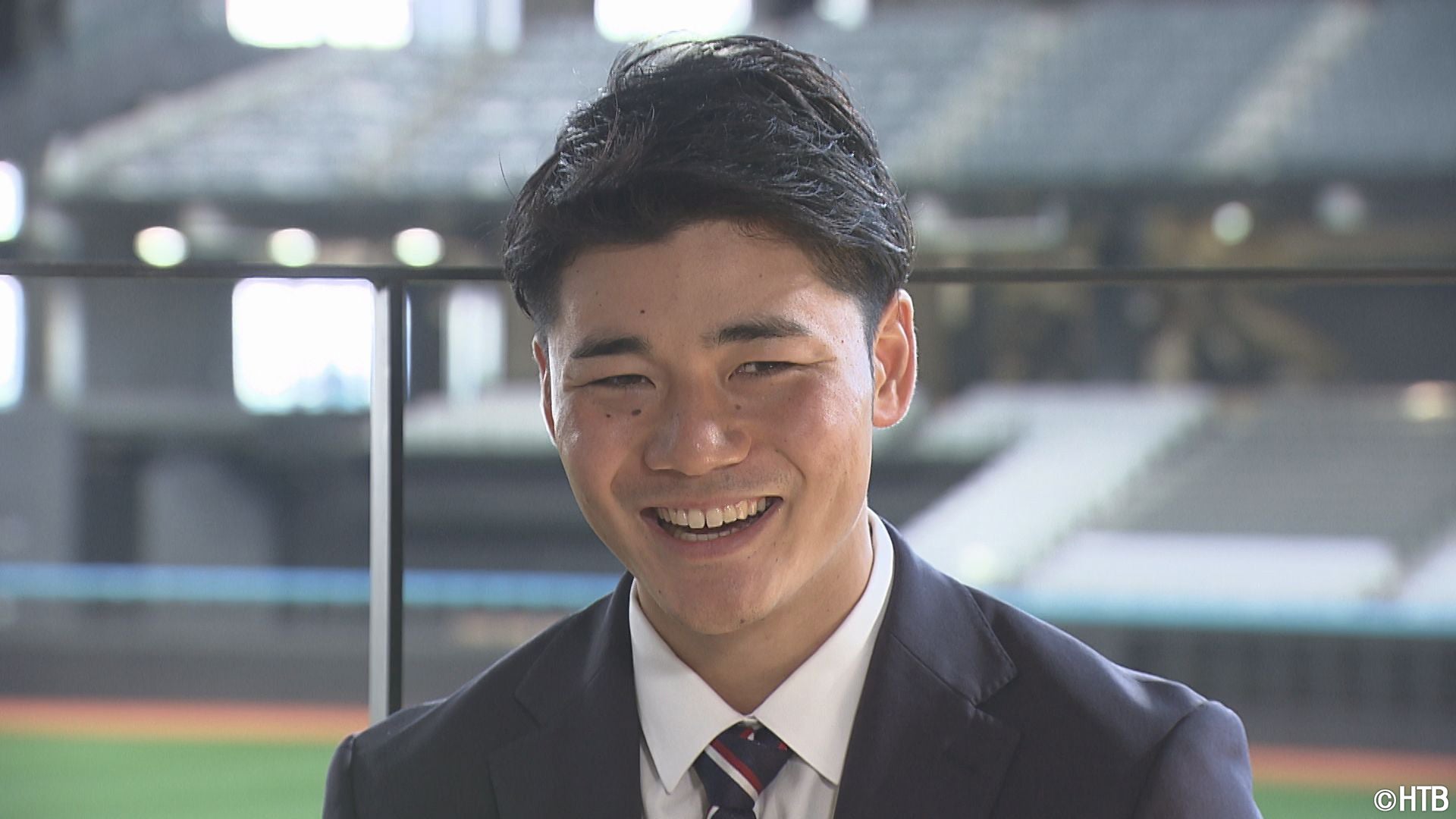 清宮幸太郎選手(C)HTB