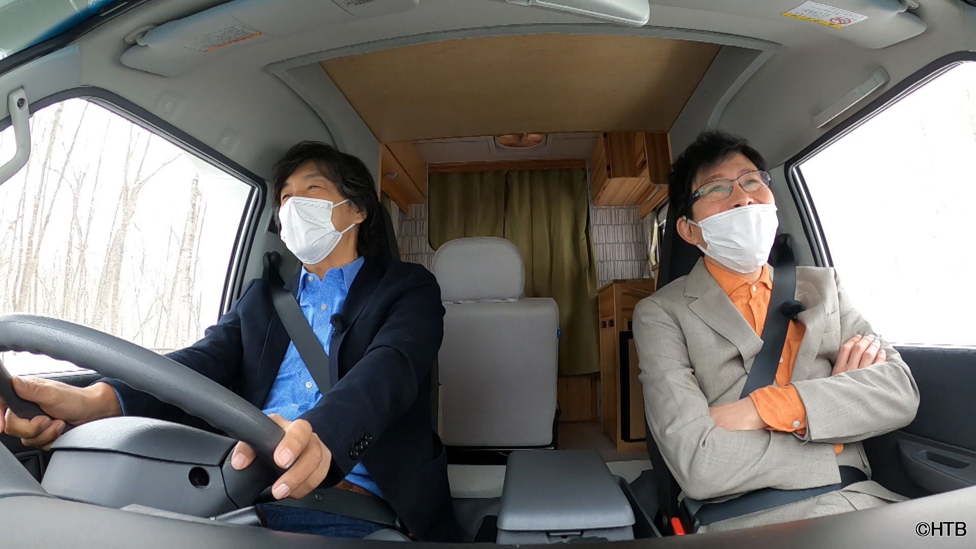 「生きてるうちにしたい100のこと。」ヒロ福地、鈴井貴之(C)HTB