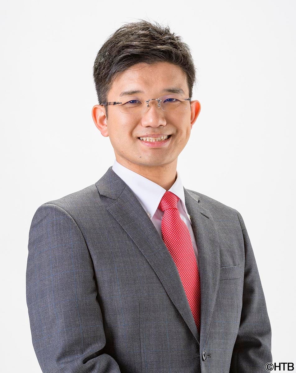 HTB依田英将アナウンサー(C)HTB