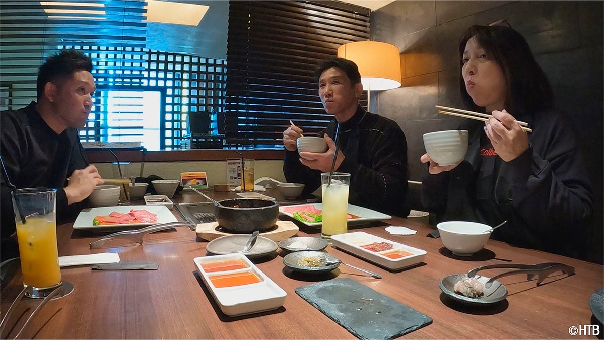 引退後に過ごした家族との時間(C)HTB