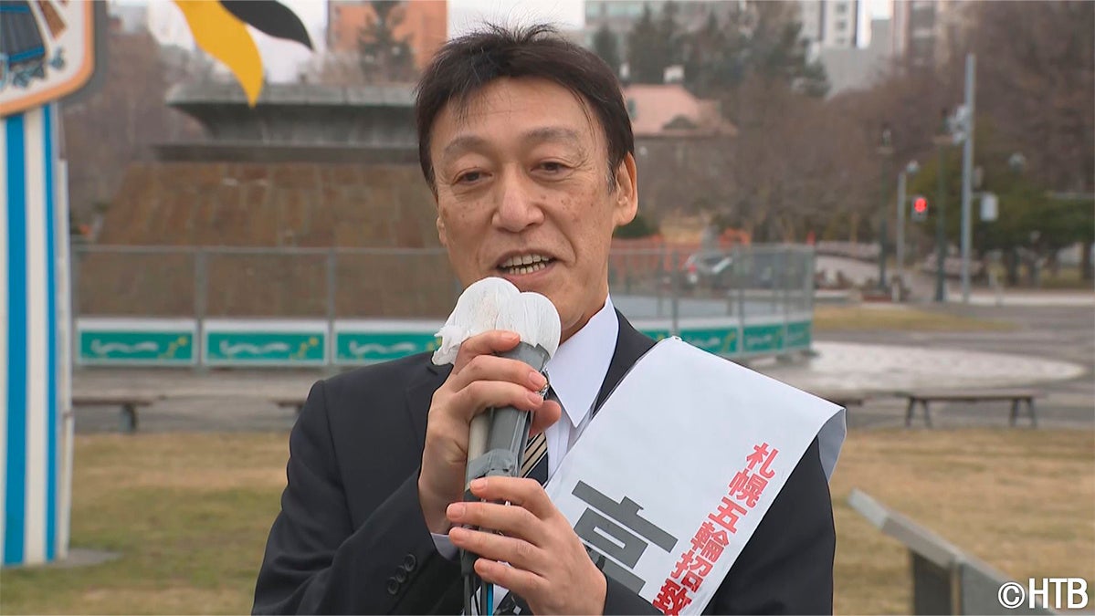 【札幌】新人・高野馨氏(C)HTB