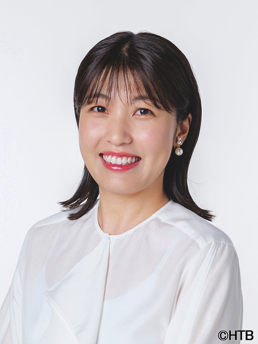 室岡里美アナウンサー(C)HTB