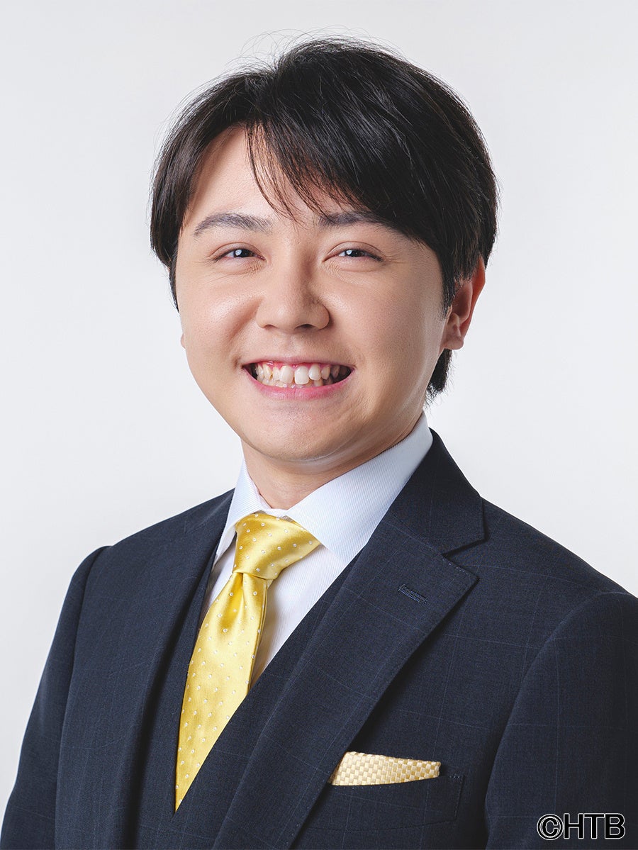 藤澤達弥アナウンサー(C)HTB