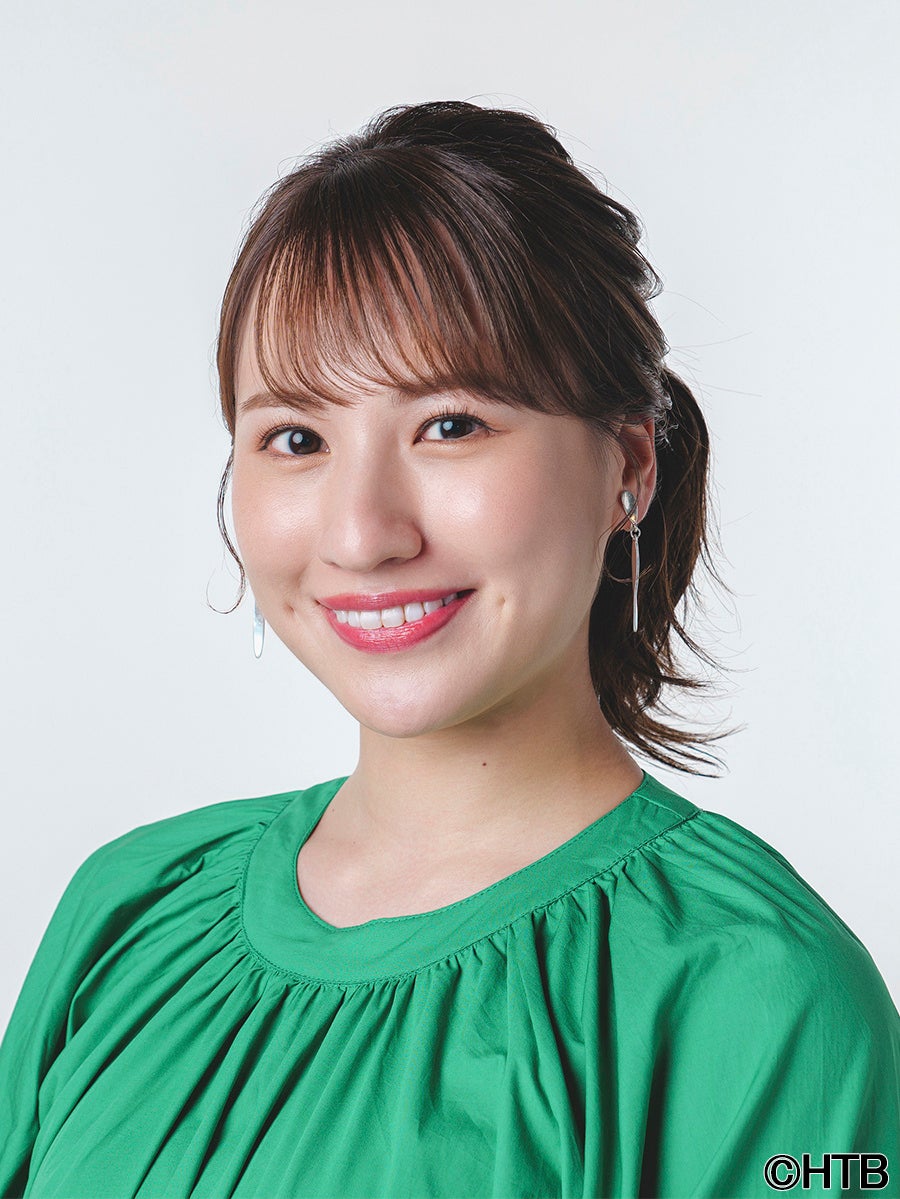 福永裕梨アナウンサー(C)HTB