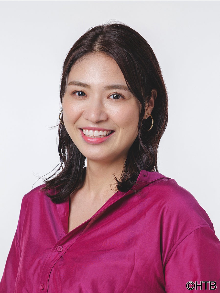 大野恵アナウンサー(C)HTB