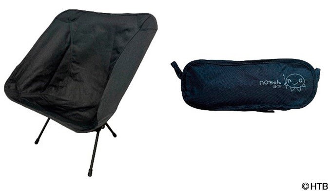 noちゃんチェア「ブラック」(C)HTB