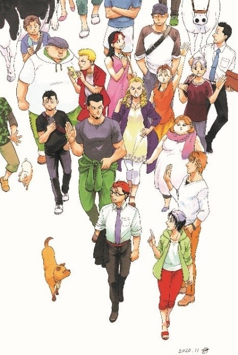 銀の匙 Silver Spoon展のための描き下ろしイラスト(C)荒川弘/小学館